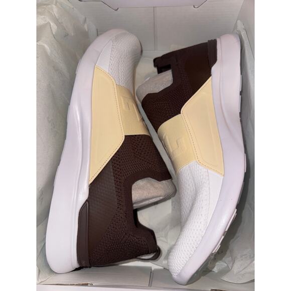 Brand New APL TechLoom Bliss Men's Size 13 Chocolate Vanilla Sneakers - Picture 1 of 5